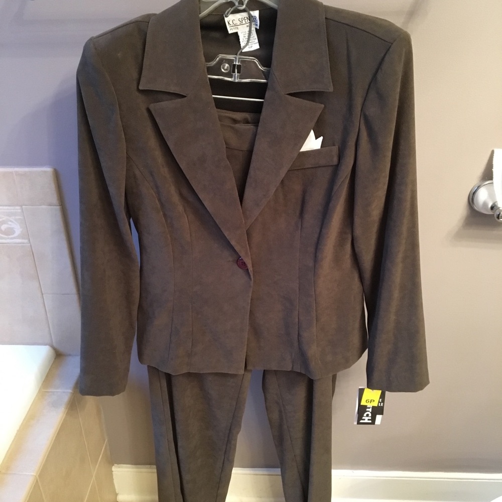 Two piece women’s pant suit